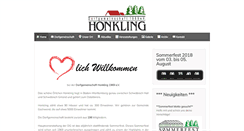 Desktop Screenshot of dg-honkling.de